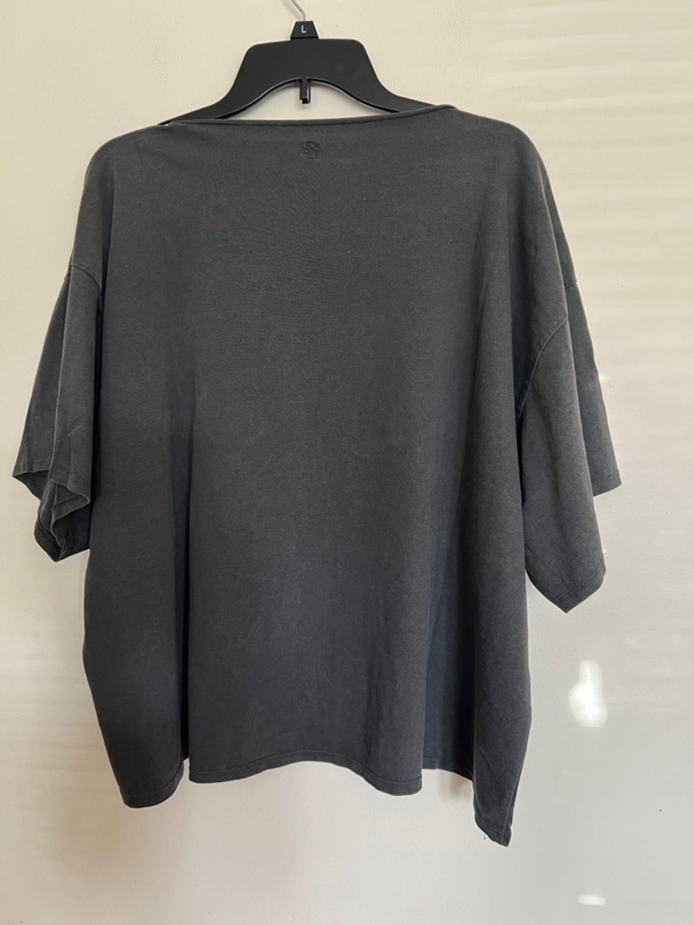 Yeezy Oversized Charcoal Cross Graphic Men’s T-Shirt - Picture 8 of 9